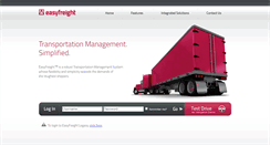 Desktop Screenshot of easyfreight.com